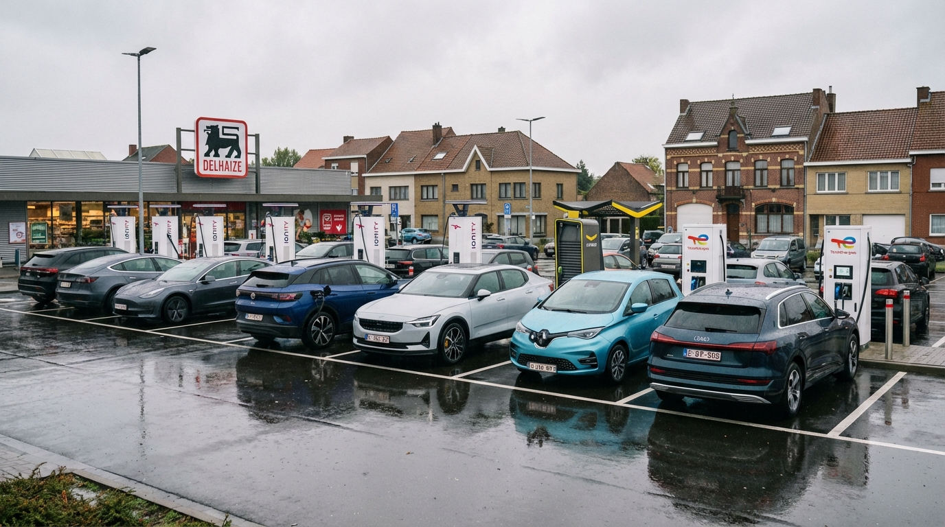 Thuislaadstation in Brecht