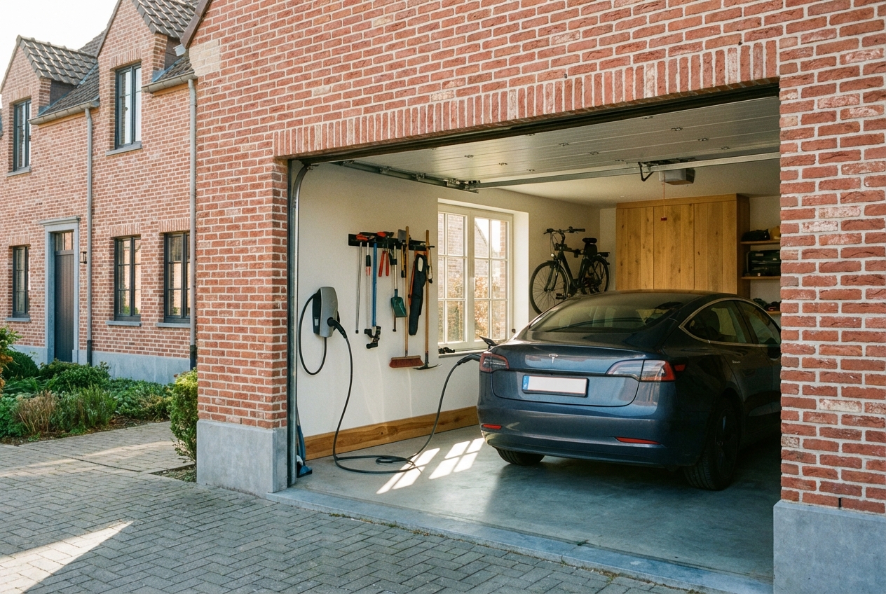 Thuislaadstation in Oudergem